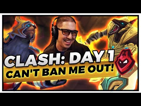 CLASH: DAY 1 | UDYR BANNED EVERY SINGLE GAME!?! - Trick2G