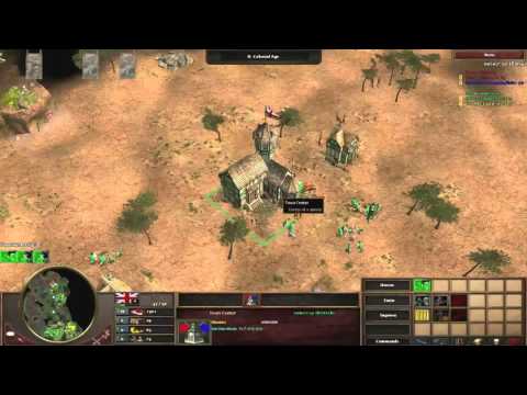 [AOE3] 2v2 Teamgame - Kaiserklein / vs Aizamk / Knuschelbar