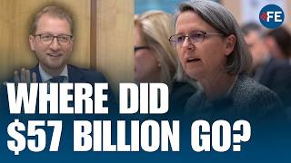 James Paterson Grills Treasury Over $57 Billion Budget Blowout in Tense Senate Hearing