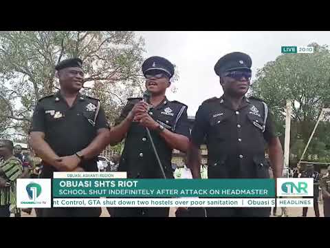 Obuasi SHS Riot: School Shut Down Indefinitely After Attack on Headmaster