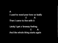 The Appartment Song - Tom Petty - Lyrics and Chords