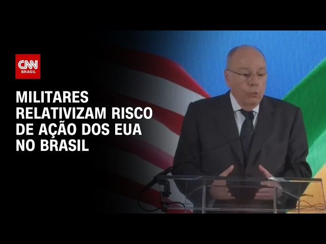 Militares relativizam risco de ação dos EUA no Brasil citado pelo Itamaraty; entenda | HORA H