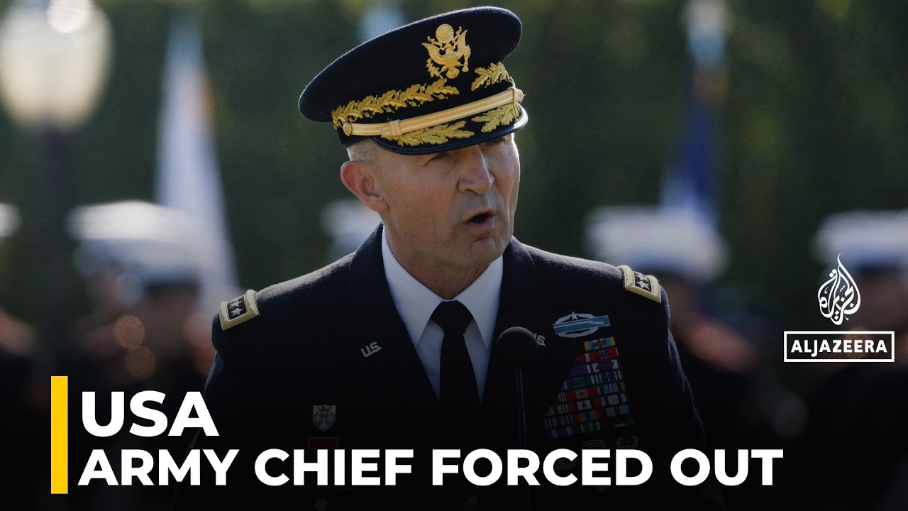 US Army chief ousted mid‑war as Trump ramps up strikes on Iran