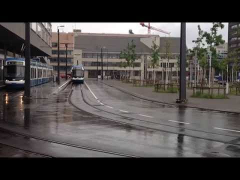 Zurich West Switzerland: Endschlaufe Tram 4 - Bahnhof Altstetten Nord