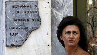 Anxious time for Greek residents and businesses with banks still closed