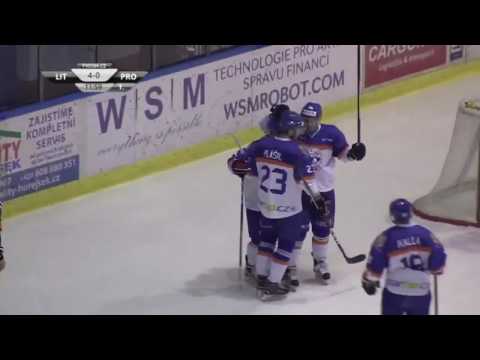 34. kolo, WSM LIga, Litoměřice - Prostějov 8:3