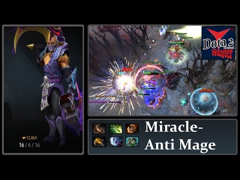 Miracle Anti Mage + ComeWithMe SK vs Pajkatt lifestealer + Nofear Slardar (Ranked) - Long Game