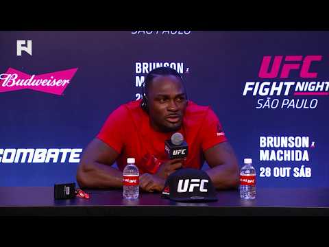 UFC Fight Night Sao Paulo: Derek Brunson Talks Stopping Lyoto Machida