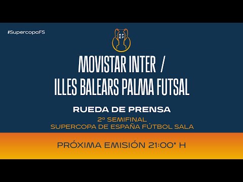 Movistar Inter vs Illes Balears Palma Futsal | Rueda de prensa I 🔴RFEF