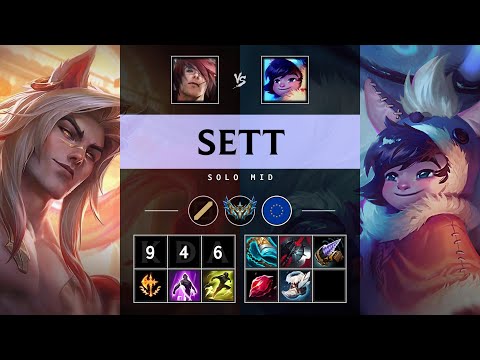 Sett Mid vs Nunu & Willump - EUW Challenger Patch 25.06