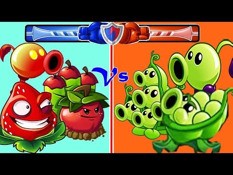 Plants vs Zombies 2: Team Red Vs Team Green: Gameplay 2018.