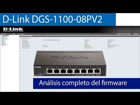 Šakotuvas D-LINK EasySmart valdomas jungiklis 8 prievadų Gigabit PoE / PoE+ video