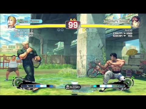 SSF4 AE: TLE30 (Fei long) Vs Ren Kazama (Cody) XBL Ranked Match (720p HD)