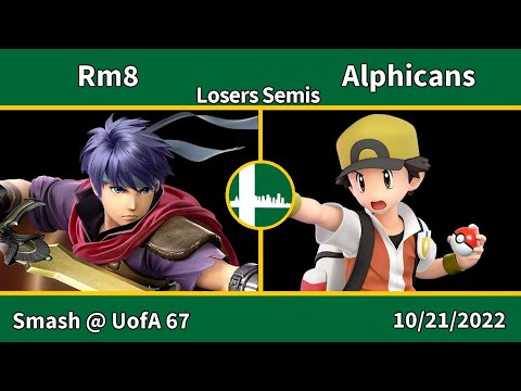 Smash @ UofA #67 Losers Semis - Rm8 vs Alphicans