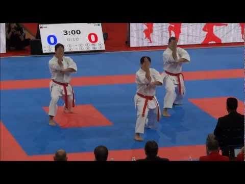 Team Kata KANKU DAI by Italy National Team - 21st WKF World Karate Championships