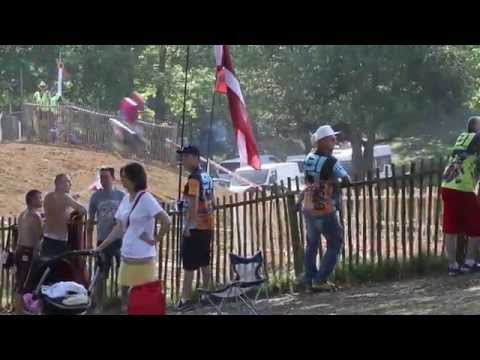 Matiss Karro and MK91 Fans at MXGB 2014 Rd4, Canada Heights