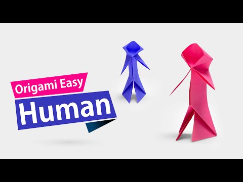 DIY Human Easy Origami Tutorial