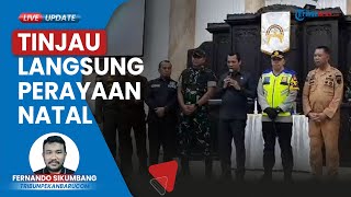 PJ Wako Pekanbaru Gelar Patroli Bermotor untuk Tinjau Perayaan dan Ibadah Natal di Gereja Pekan Baru