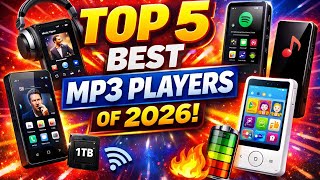Top 5 Best MP3 Players of 2026 🎧 | Best Music Players for Gym, Travel & Kids