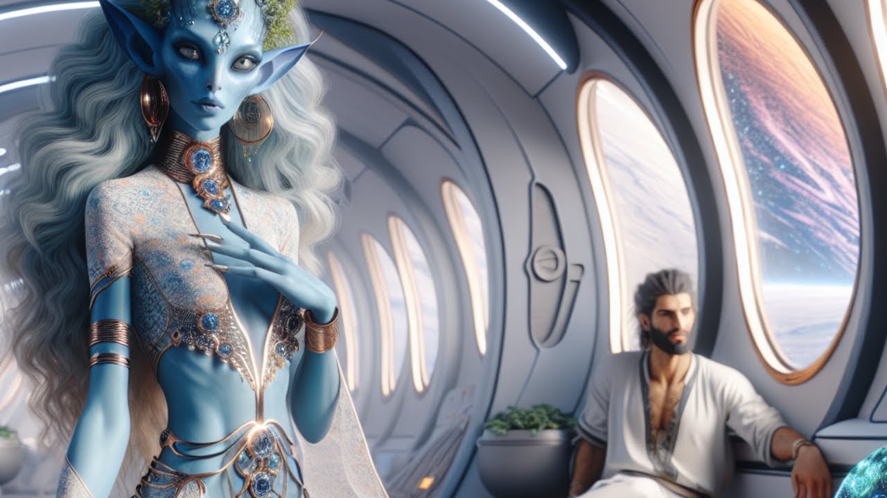 Earthling was Sleeping Without Covering His Tool, Alien Beauty was shocked to see her | HFY STORY