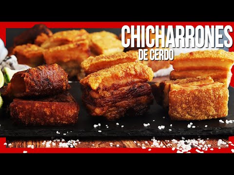 😋3 Formas de Hacer CHICHARRONES DE CERDO Crujientes ► Receta de CHICHARRON de PUERCO