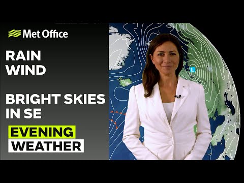04/10/23 – Wet for many, fine in the southeast – Evening Weather Forecast UK – Met Office Weather