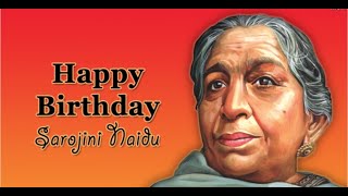 Sarojini Naidu Birthday whatsapp status|Sarojini Naidu status|National Women's day whatsapp status