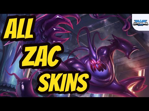 All Zac Skins Spotlight League of Legends Skin Review
