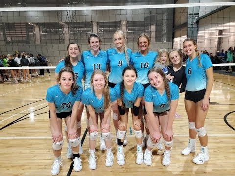 Victoria Leriger Volleyball Highlights, C1VB 18-ONE, Class of 2023, Outside/DS