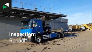 Renault C 460 6X4 HIAB 477 EP 4 HIPRO Crane Kran Optibrake Automatic Eur flatbed truck | Image 4 - Autoline