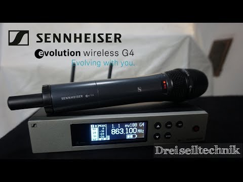 NEW!!! The Sennheiser ew 100 G4 REVIEWED!!! - Three-rope technique tested