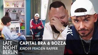 Was ist ein Bratan? Kinder fragen Rapper mit Capital Bra &amp; Bozza | Late Night Berlin | ProSieben