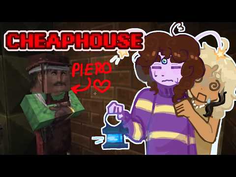 hes right behind you... | CHEAPHOUSE Minecraft horror map...