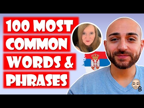 Learn Serbian ★ 100 most common words and phrases (2024)