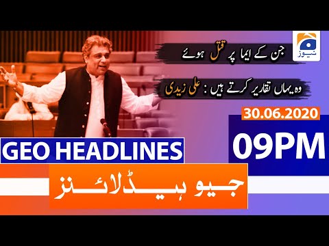 Geo Headlines 09 PM 