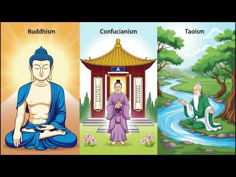 Buddhism, Confucianism, and Taoism: Similarities, Differences, and Their Social Impact