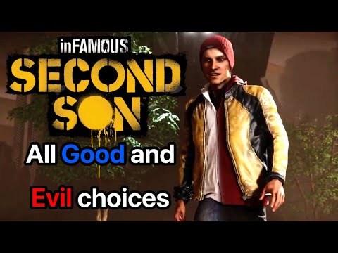inFAMOUS Second Son: All Good and Evil Karma choices