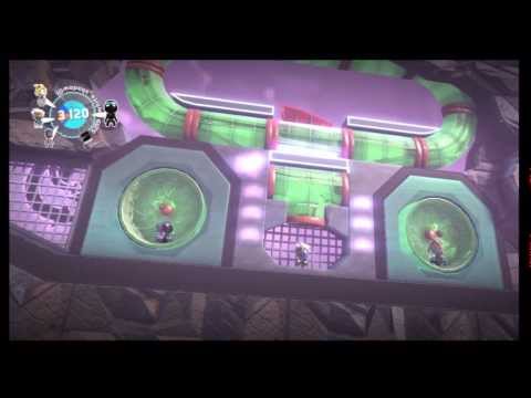 LittleBIGPlanet 2 (720p HD) Walkthrough Part 57 - Pipe Dreams - Revisited, Co-op & Collected All