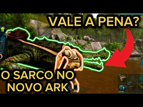 O Crocodilo Gigante Ainda Vale a Pena no Novo Ark Mobile? Ark Revamp