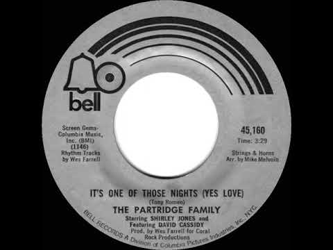 1972 HITS ARCHIVE: It’s One Of Those Nights (Yes Love) - Partridge Family (mono 45)