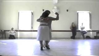 Javier Rodriguez y Geraldine Rojas lezione di tango Fivizzano 2002 di Francesco El Actor