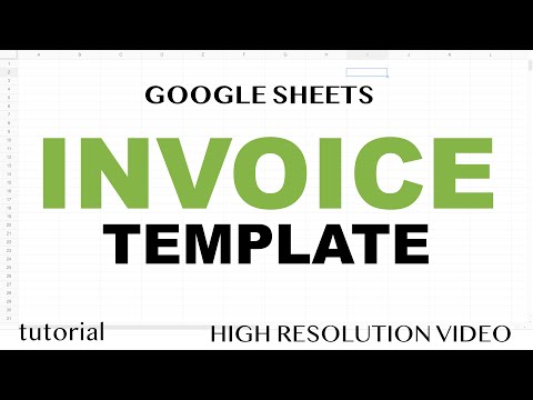 Budget Template Google Sheets Tutorial