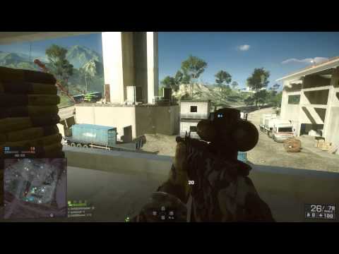 Bf4 2015.07.08 - sniper gets a double kill with one bullet