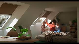 VELUX Blinds for a cosy bedroom