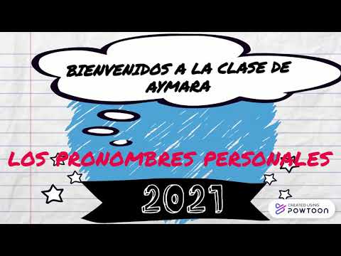 LOS PRONOMBRES PERSONALES (SUTI LANTINAKA)