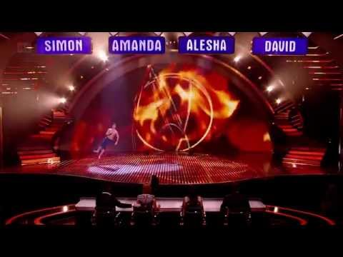 BGT S06 - Semi Final - Billy Stewart - Circus Acrobat.avi