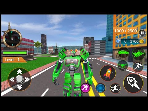 Train Robot Car Game 3D - Android Gameplay