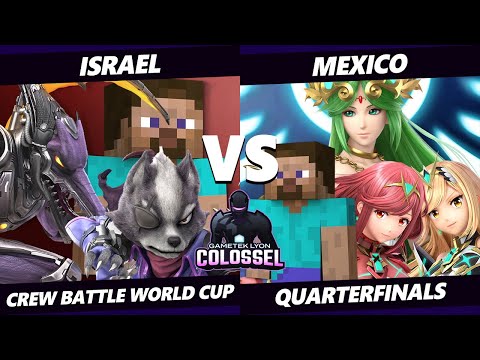 Colossel 2022 Crew Battle World Cup - Israel Vs. Mexico - SSBU Smash Ultimate
