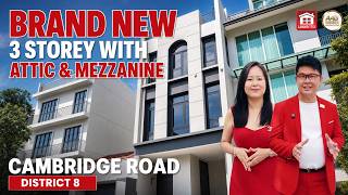 Rare Brand New Inter Terrace at Cambridge Road | Singapore Landed Property Home Tour