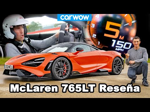 McLaren 765LT reseña: ve qué tan rápido es de 0-100, 160 y 240 km/h – ¡te sorprenderá!
